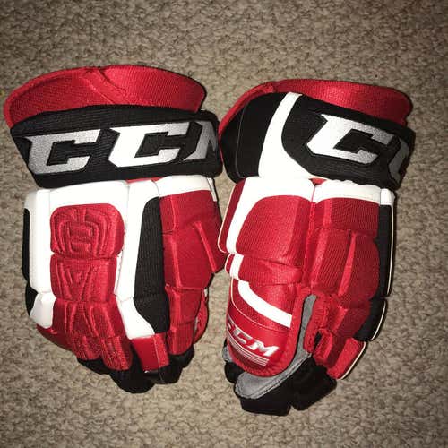 Brand New New Jersey Devils Pro Stock CCM CL Gloves 14"