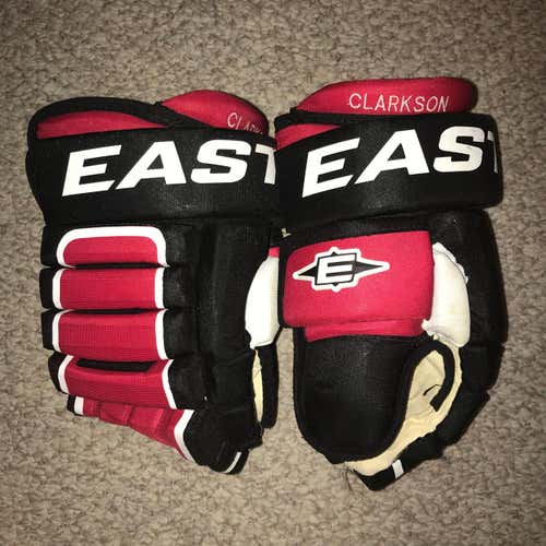 David Clarkson New Jersey Devils Easton 4 Roll Pro Stock Hockey Gloves 14"