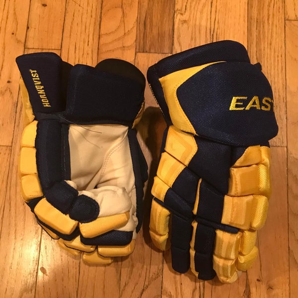 Brand New Patrick Hornqvist Team Sweden IIHF Easton HSX Pro Stock Hockey Gloves 14"