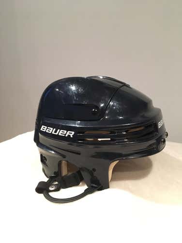 Navy Blue Bauer 4500L Helmet - Great Condition