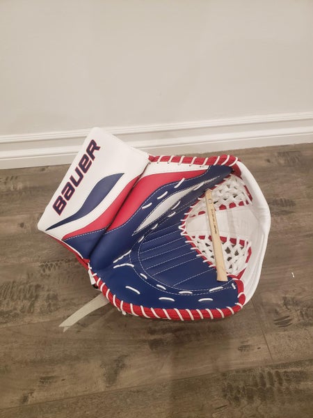 New Bauer Reactor 4000 Goalie Glove & Blocker Regular Senior