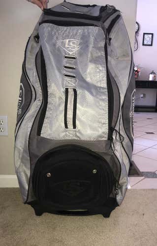Gray Louisville Slugger Catchers Bag