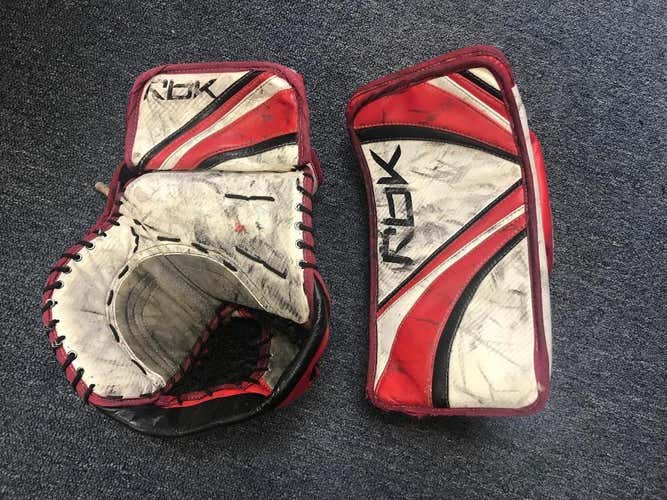 Reebok Goalie Glove & Blocker Regular Senior