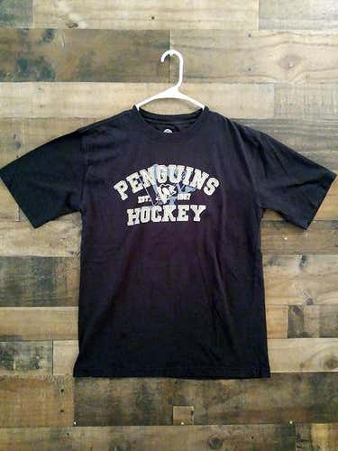 NHL Hockey PITTSBURGH PENGUINS Established 1967 Black Gold Team Shirt