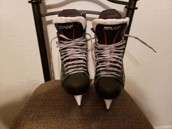New Graf PeakSpeed PK7700 Skates Senior Size 8.5