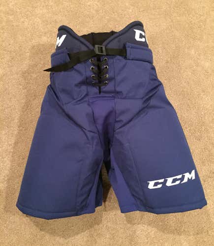 CCM PRO STOCK HP30 BLUE PANTS (MEDIUM)