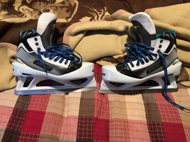 Bauer Reactor 6000 Goalie Skates Size 8