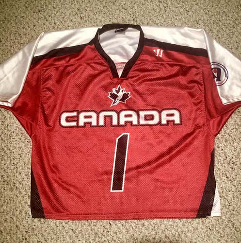 Team Canada U-19 World Championship Jersey