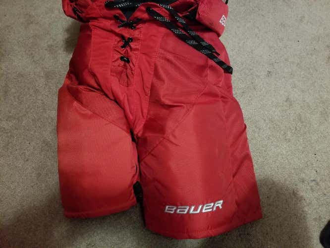 Bauer Vapor x100 Pants Senior Large - Red