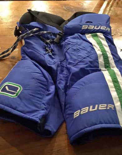 Vancouver Canucks Bauer Pants Size Small