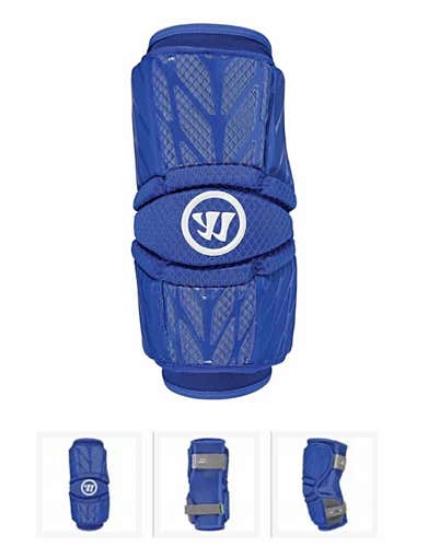 New Warrior Burn 2 Arm Pads, Large, Royal