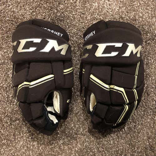 Hershey Bears Pro Stock CCM HGQLXP Hockey Gloves 14”