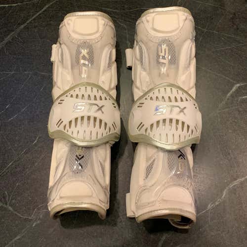 Used OG K18 Arm Guards White size L
