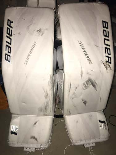 Bauer 1s White Pads - Only Used For A Few Sessions