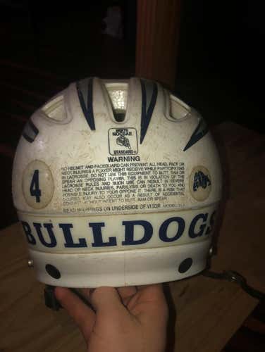 YALE OG BUCKET HELMET (cracked Visor See Pics) Best Offer Or Trade