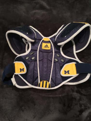 Michigan Adidas Game-Worn Shoulder Pads