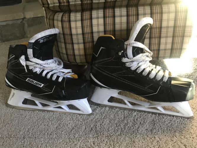 Bauer Goalie Skates Senior Size 9.5