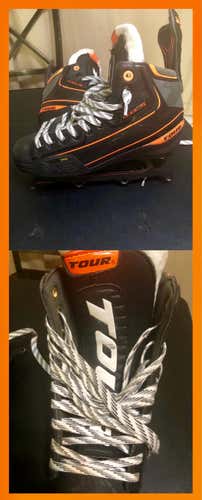 Tour Code 2 Roller Hockey Skates - Boot Chassis w/ Labeda Millennium Wheels + 16 Bearings