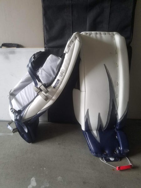 Factory Mad Goalie Leg Pads Senior 33+2 refurbished