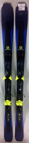 2017-18 Salomon XDR 80 Ti 169 cm Skis with XT 12 Bindings - USED - Gold