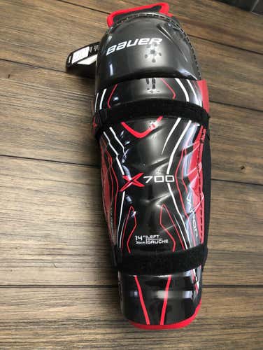 Bauer X700 Shin Pads 14”