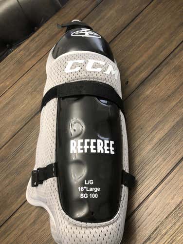 CCM 16” Referee Shin Pads SG 100