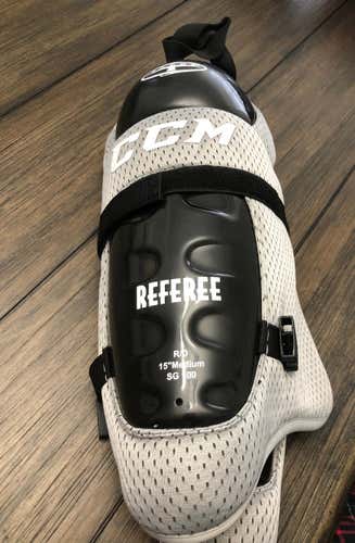 CCM 15” Referee Shin Pads SG100