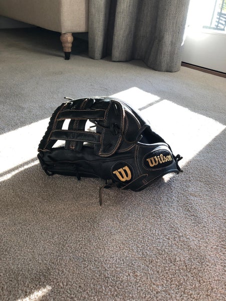 Used Wilson A2000 12.75 Outfielders Glove Pro Stock 1799