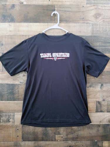 NCAA College UNIVERSITY TAMPA SPARTANS Polyester Red Black Hockey Shirt