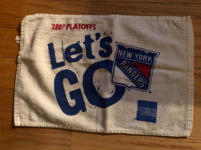 New York Rangers 2007 Playoffs Towel