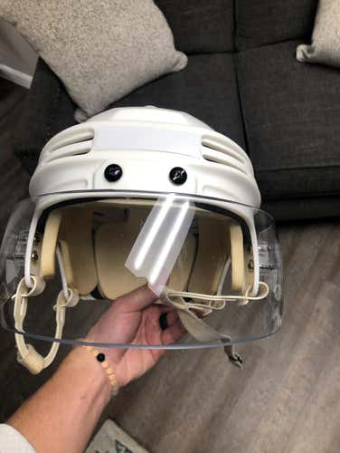Bauer Helmet With Half Shield