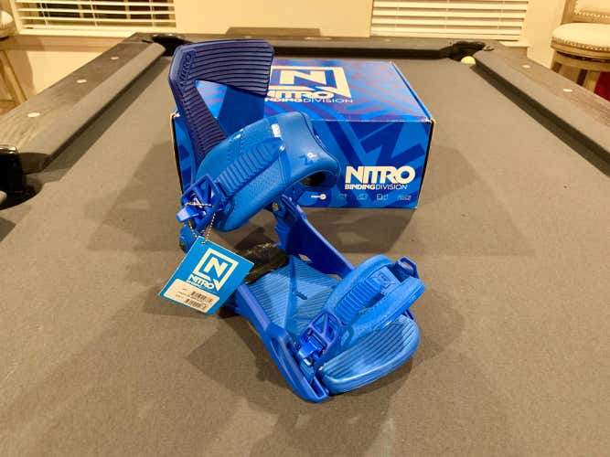 Nitro Zero Snowboard Bindings Size L