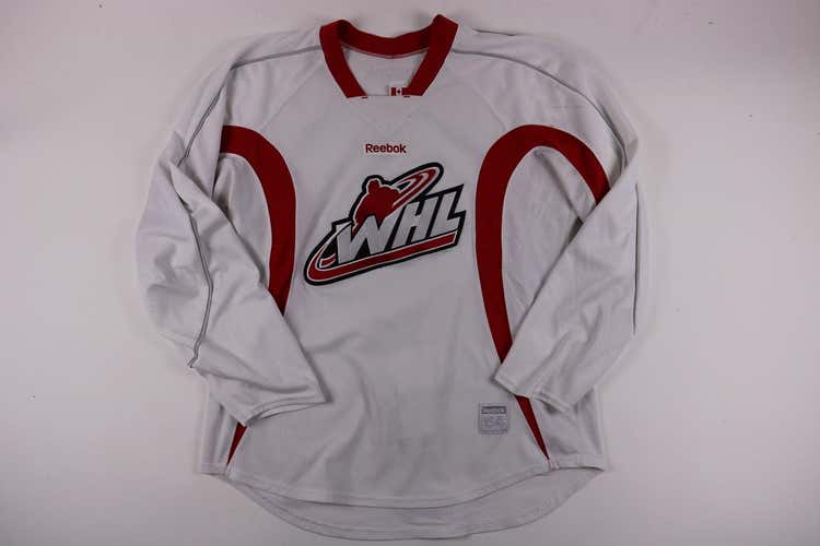 New WHL Reebok/CCM Practice Jersey 56 White/Red