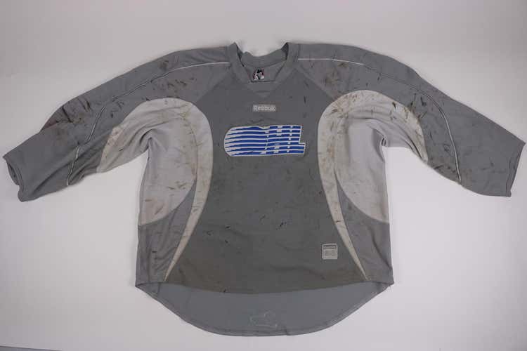 OHL Goalie Cut Practice Jersey Grey 58