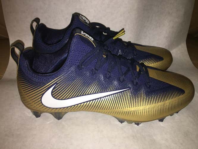 Nike Vapor Untouchable Pro Carbon 12 Navy Gold 839924 726 Pitt Panthers SAMPLE