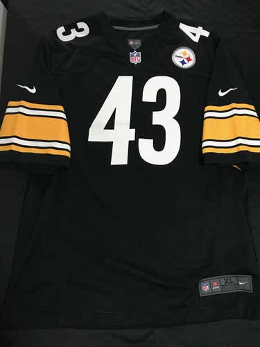 Pittsburgh Steelers "Polamalu" Nike Jersey - XL  (Like New)