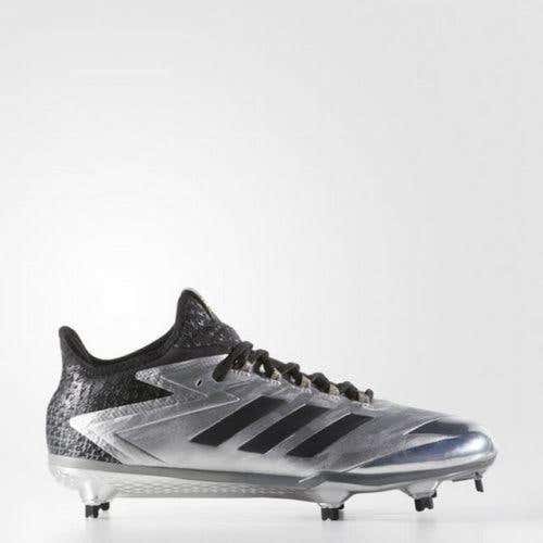 Adidas Afterburner 4 LE Faded sz 11.5 Metal Baseball BY3677 Metallic Silver