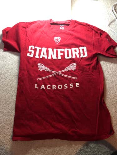 Authentic Stanford Lacrosse Shirt SIZE SMALL