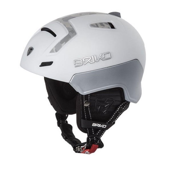 New Briko Hierro Helmet Matt White/Matt Gray Camo Size 56 (SY778)