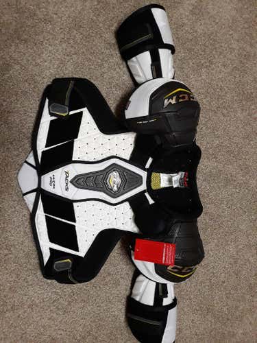 New CCM Ultra Tacks Pro Shoulder Pads Senior Pro Stock
