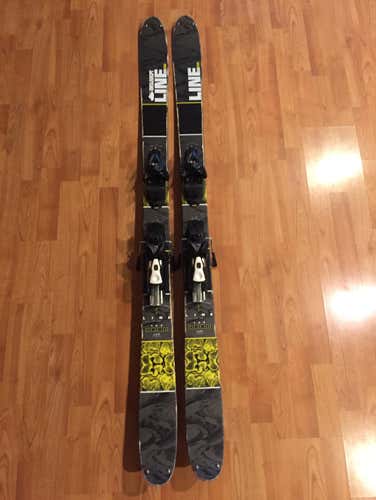 Lightly Used LINE TIGERSNAKE Twin Tip Skis