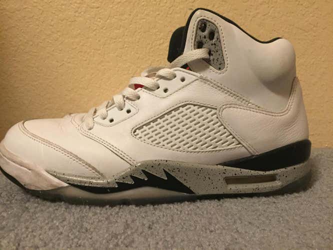 Jordan 5 White Cement