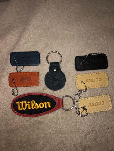Baseball Glove Keychains