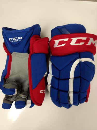 New CCM HG12 Gloves 14" Umass Lowell
