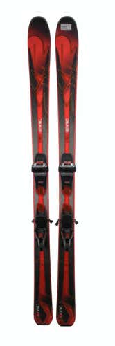 K2 Ikonic 85 Ti 170 cm Skis with MXC 12 Bindings Red/Gray/Black - USED - Gold