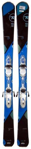 Rossignol Temptation 84 Skis 154 cm with Xelium Bindings Blue/Black - USED Gold