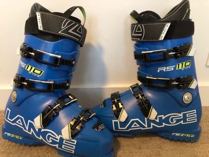 Lange RS 110 Boots, 100 mm last, size 26.5