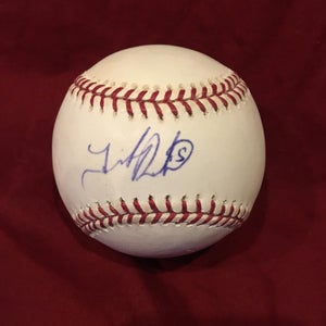 Tike Redman Signed Autographed MLB OML Rawlings Baseball Pittsburgh Pirates Baltimore Orioles