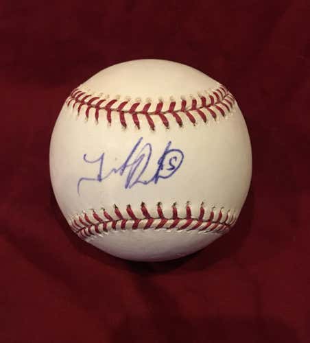 Tike Redman Signed Autographed MLB OML Rawlings Baseball Pittsburgh Pirates Baltimore Orioles