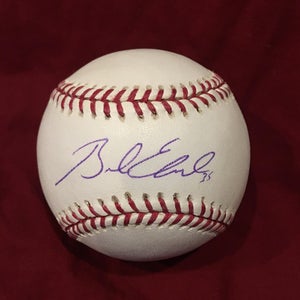 Brad Eldred Signed Autographed MLB OML Official Rawlings Baseball Ball Pirates Rockies Tigers